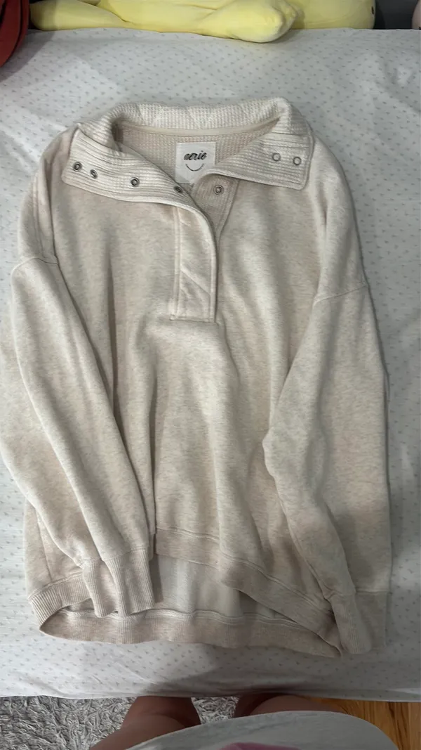 Aerie button up sweater - Image 5