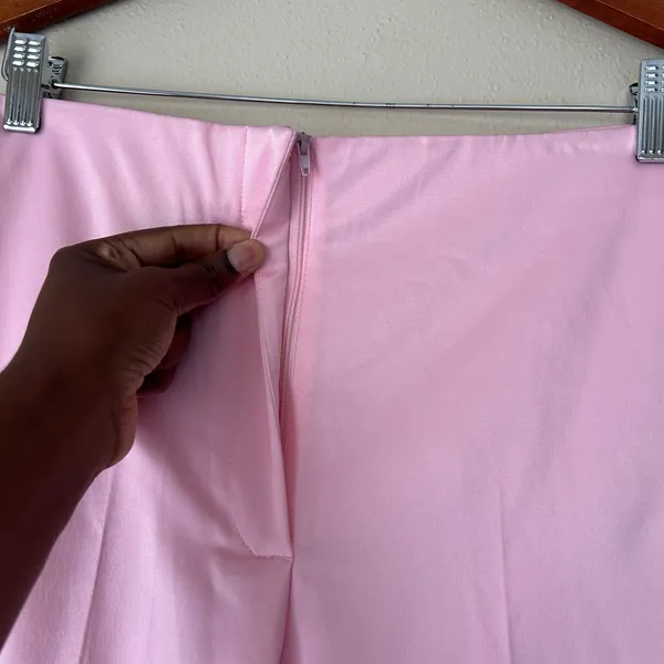 Zara Pink High Rise Pants Size Medium - Image 3