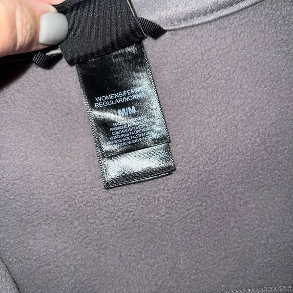 The North Face Women's Apex Bionic Soft Shell Full Zip Jacket Size M Grey - Image 6