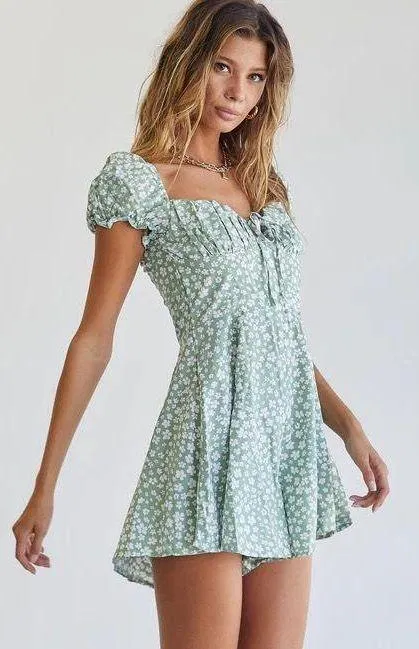 Princess Polly Finley Floral Print Ruffle Romper - Image 2