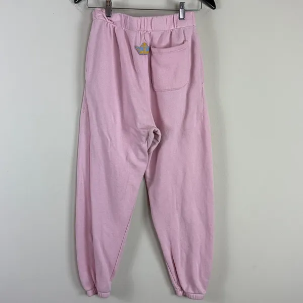 Boys‎ Lie Better Half Mac Slim Sweatpants in Pink Size Small - Image 6