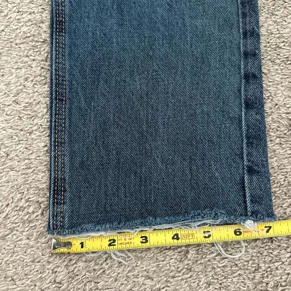 Old Navy Distressed Dark Blue Jeans - Image 4