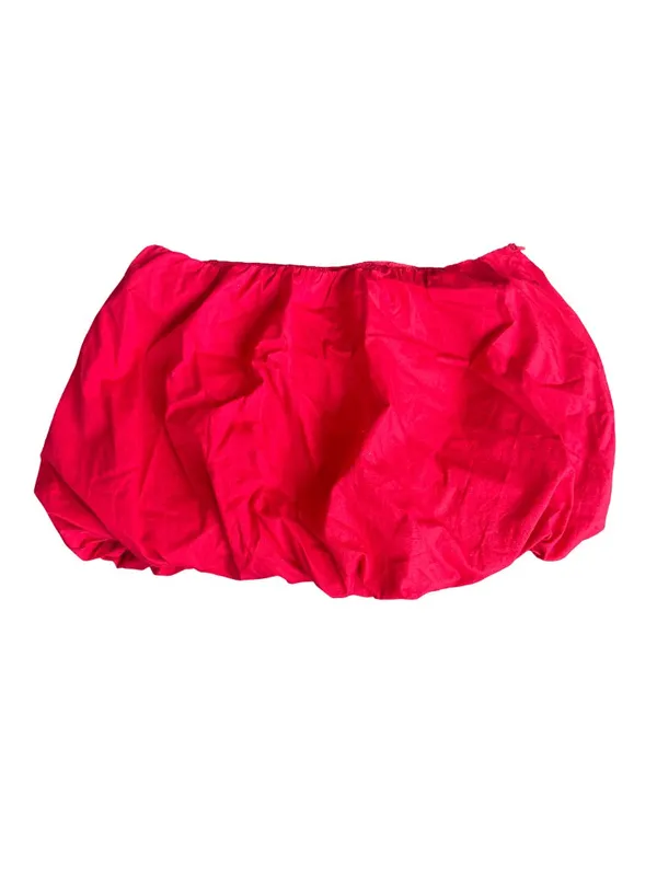 SNDYS Revolve Freja Bubble Skirt Bright Red Mini Length Size XS Women's NWT - Image 2