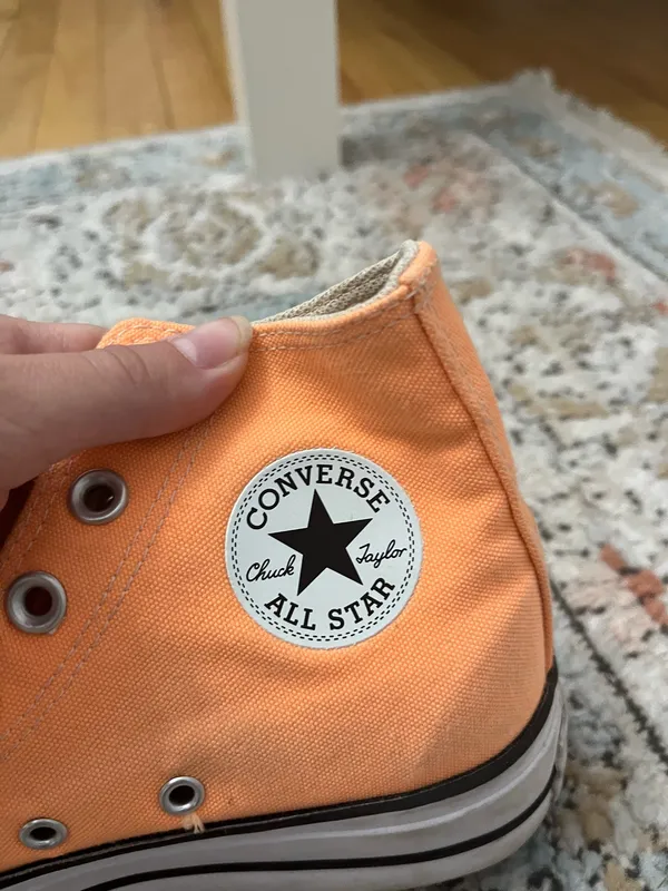Orange Converse Platform - Image 5