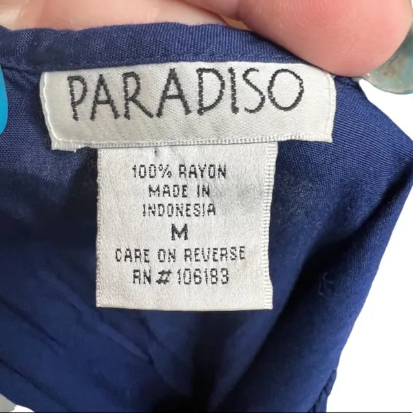 Vintage Paradiso Blue‎ Dress - Image 5