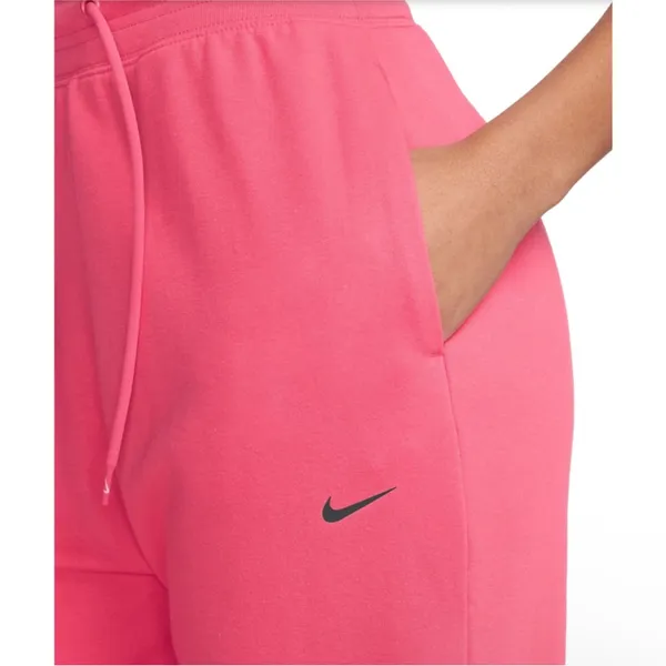 Nike DriFit Pink Coral Jogger Bottoms - Comfortable Everyday Sweatpants - Image 3