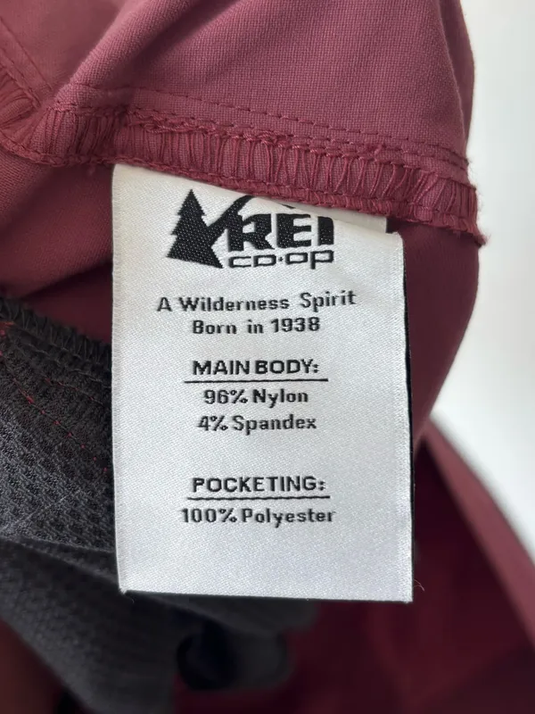 REI Sahara Bermuda Shorts Pink Cargo Outdoor Hiking Activewear Gorpcore - Image 9