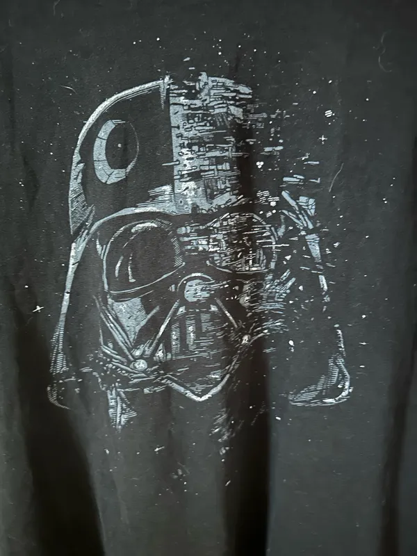 Star Wars Darth Vader Death Star T Shirt - Image 2