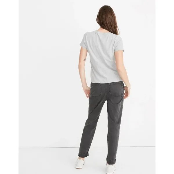 Madewell Northside Vintage Tee in Light Heather Grey Small New Womens Tshirt Top - Image 3