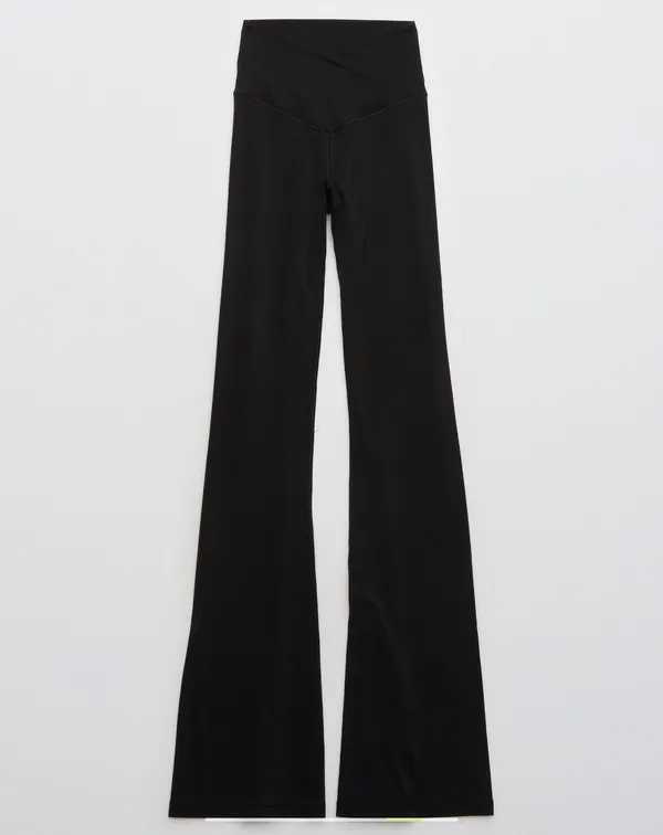 Aerie Flare Crossover Flare Leggings - Image 3