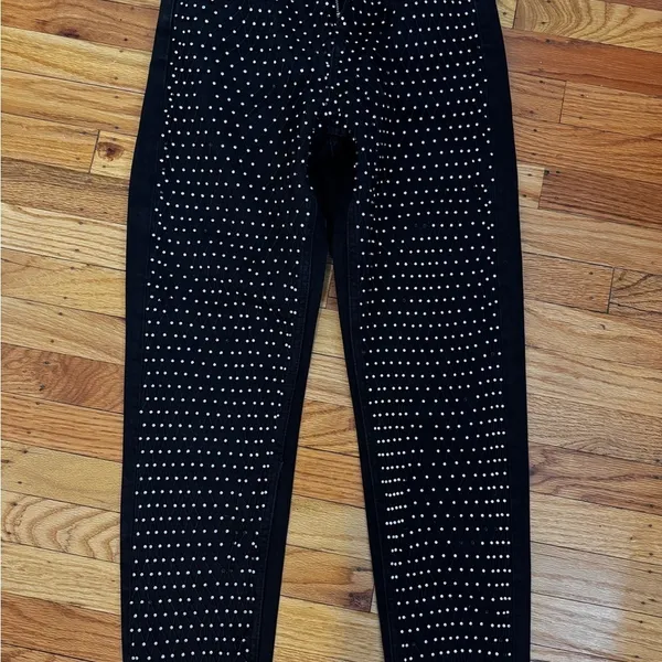 Stylish Black Studded Pants - Image 2