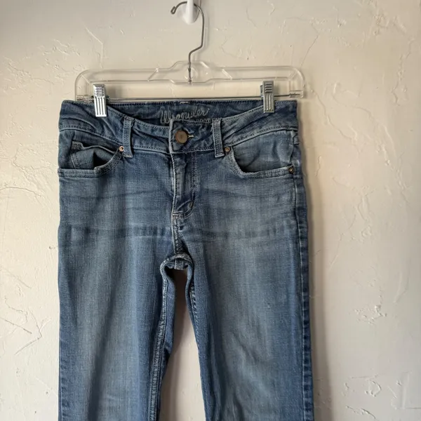 Wrangler Womens Bootcut Jeans Medium Wash Size 5x34‎ Western Cowboy Mid Rise - Image 7