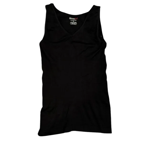 Skinnygirl Smoothers Shapers Black Minimalist Tank Top M - Image 2