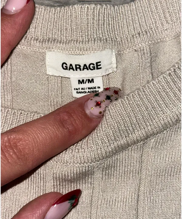 Garage Cropped long sleeve - Image 2
