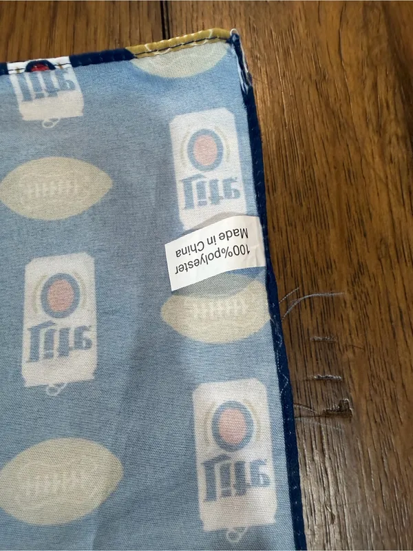 Miller Lite Navy Logo Bandana Blue - Image 5