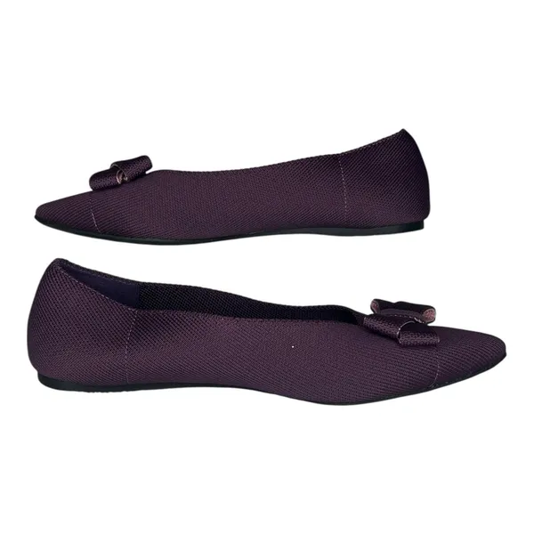 41Hawthorn (7.5) Oaklyn Knit Ballerina Flat - Stitch Fix Bow Detail Slip On Knit - Image 4