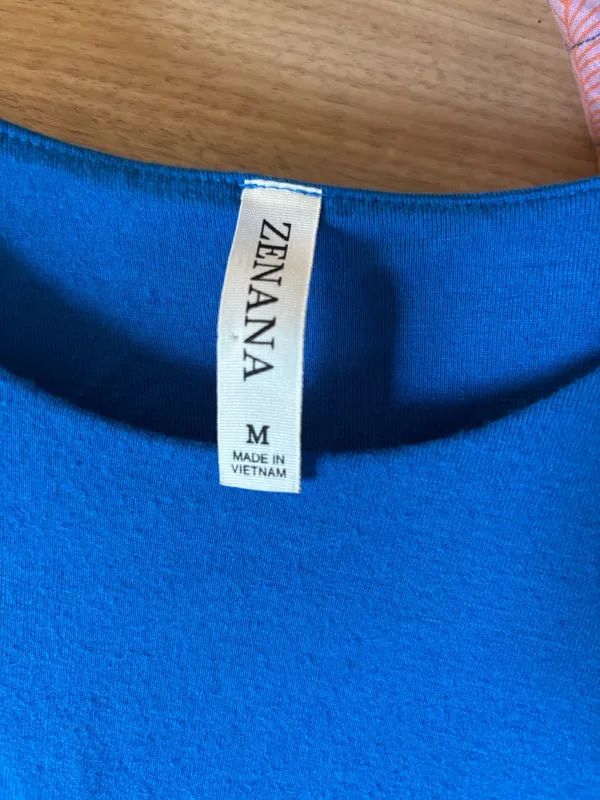 Zenana Blue Tank Top - Image 3