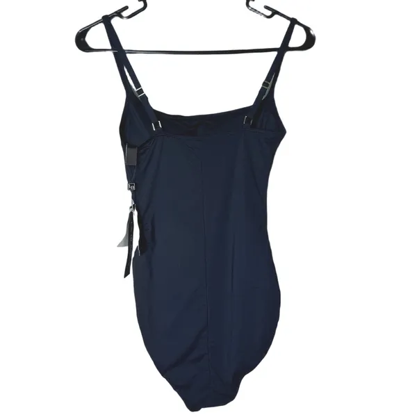 NWT La Blanca Black Island Goddess‎ One Piece Swimsuit - Size 6 - Image 6