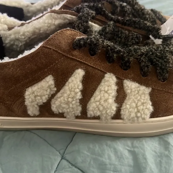 - P448 John Faux Shearling Sneakers - Image 5