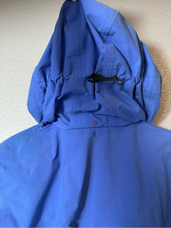 Patagonia GORE-TEX Rain Shell‎ Jacket Women’s S Blue Hooded Waterproof Hiking - Image 11
