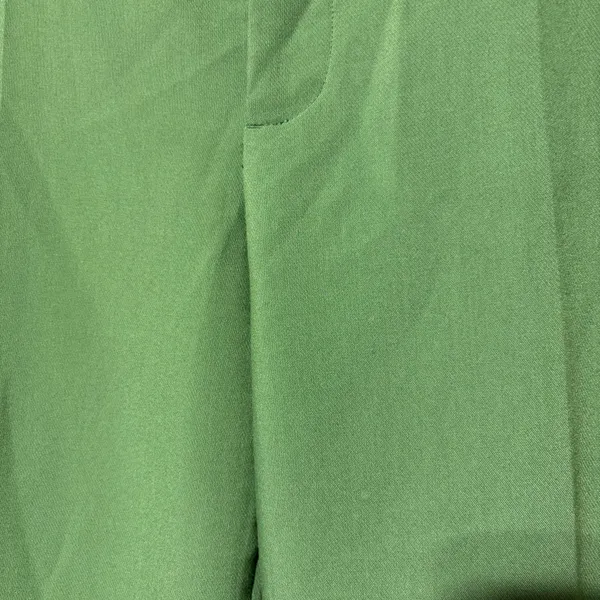 Zara High Rise Straight Leg Full Length Trousers Green Size XL 3736/047/500 - Image 9