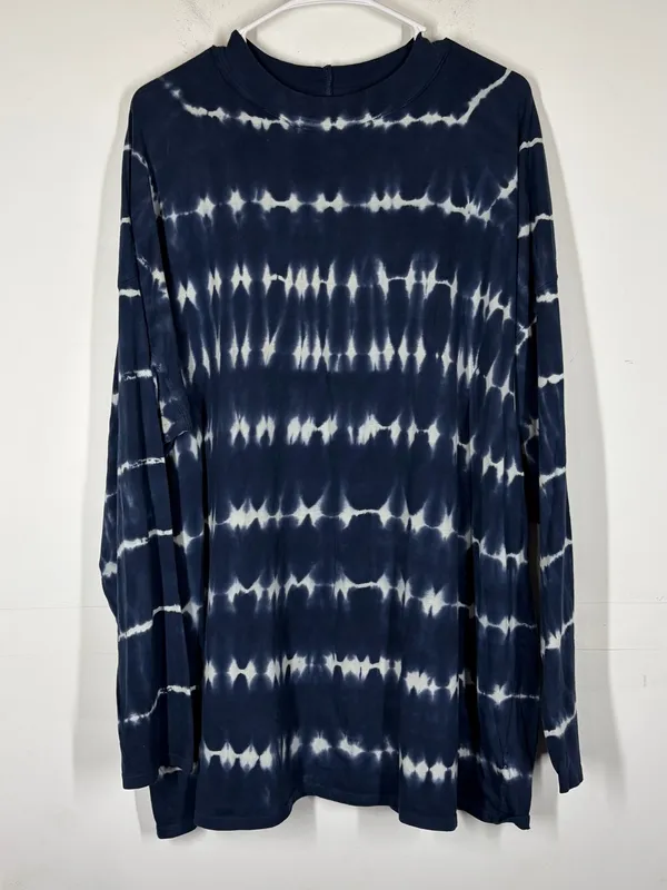 Free People Tie Dye Long Sleeve Shirt Size XL - Image 3