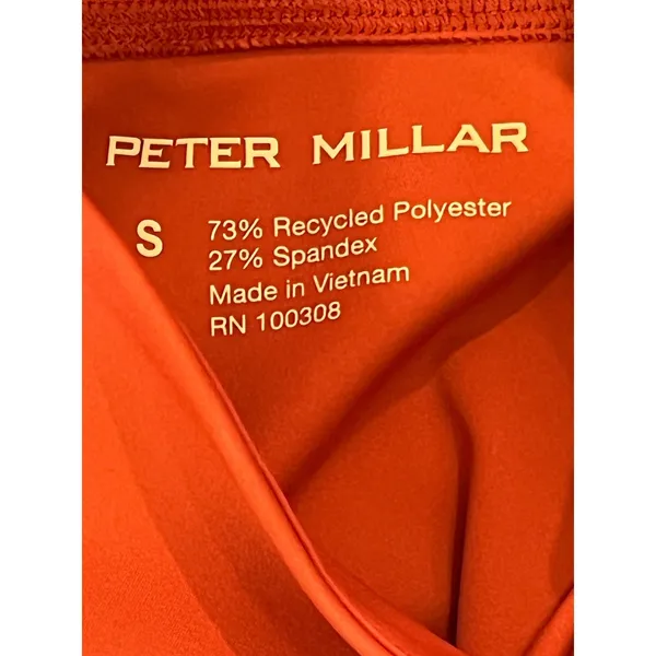 Peter Millar‎ Womens Performance Athletic Shorts Coral Pink Size Small Running - Image 3