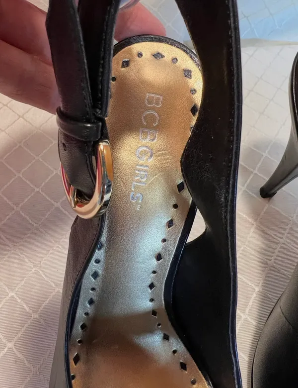 BCBGirls Black Heels - Image 3