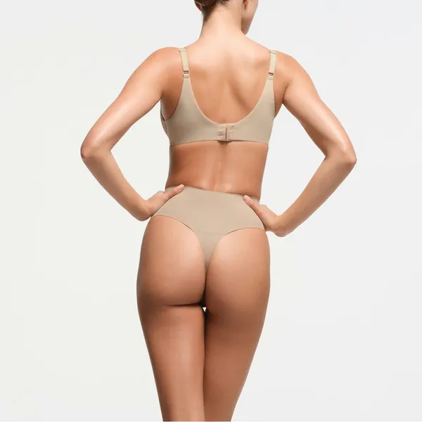 SKIMS Smoothing Intimates Full Coverage Lightly Lined Bra Clay‎ Size 34B - Image 3