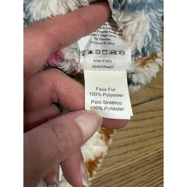 Eddie Bauer‎ 1/4 Zip Fleece Jacket Women Size Medium Aztec Country Preppy Fluffy - Image 11