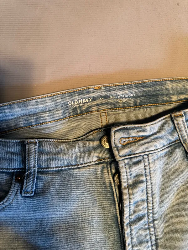Old Navy Straight Leg High-Rise Jeans - Image 2