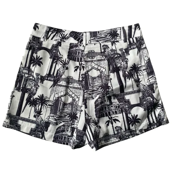Forever 21 Printed Satin Shorts - Image 2