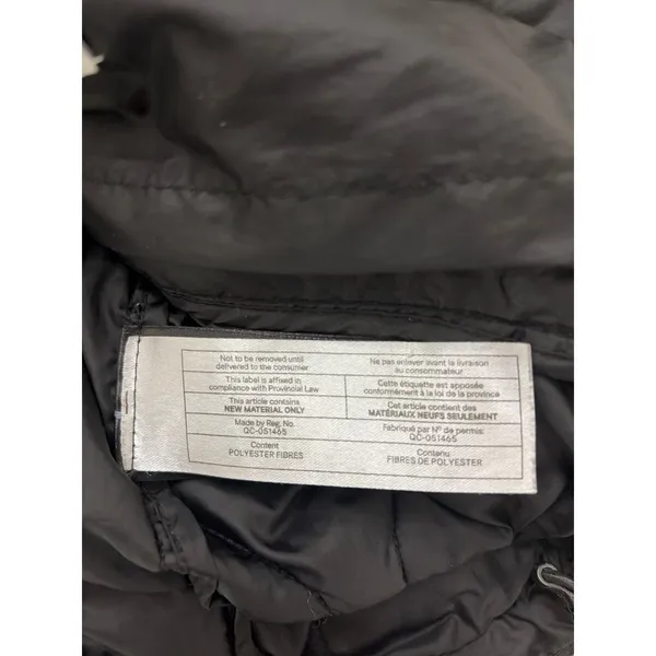 H&M Quilted Puffer Jacket Women’s XS Hooded Black - Image 6
