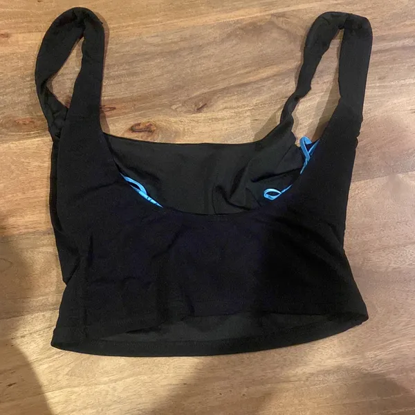 Tiger Mist Black Crop Top - Image 4