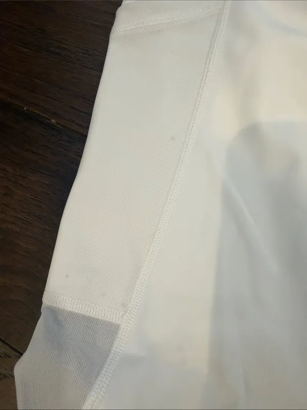 aerie White Hi-Rise 7/8 Offline Leggings Size Large- C47-043 - Image 4