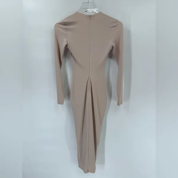 Nookie Ti amo v‎ neck cross cross long sleeve midi dress size 8 - Image 3