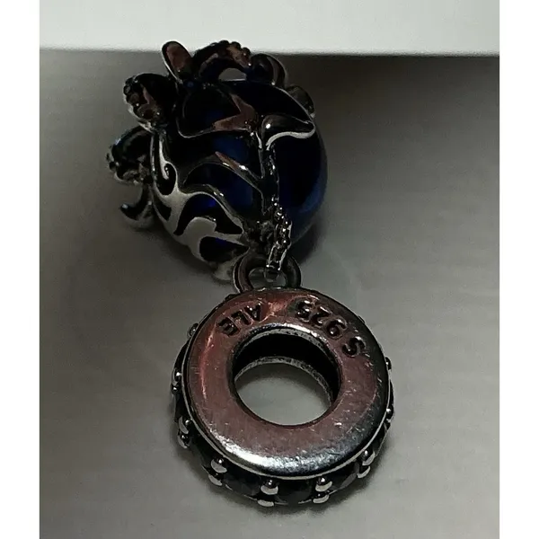 Pandora Blue Crab Dangle Charm S925 Blue Murano Glass Ocean Sea Life - Image 9