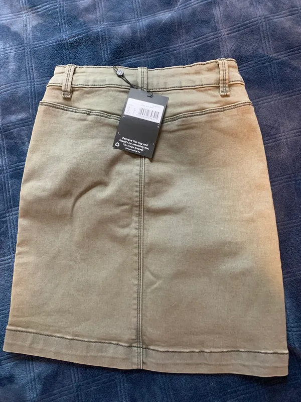 NWT Superstrech Denim Mini Skirt - Image 4