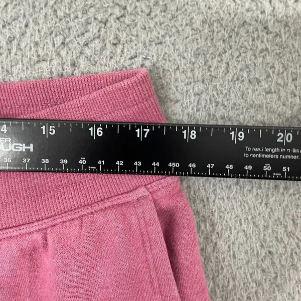 Reebok Joggers Women XL Pink Lounge Athletic Sportswear Pull On Drawstring - Image 6