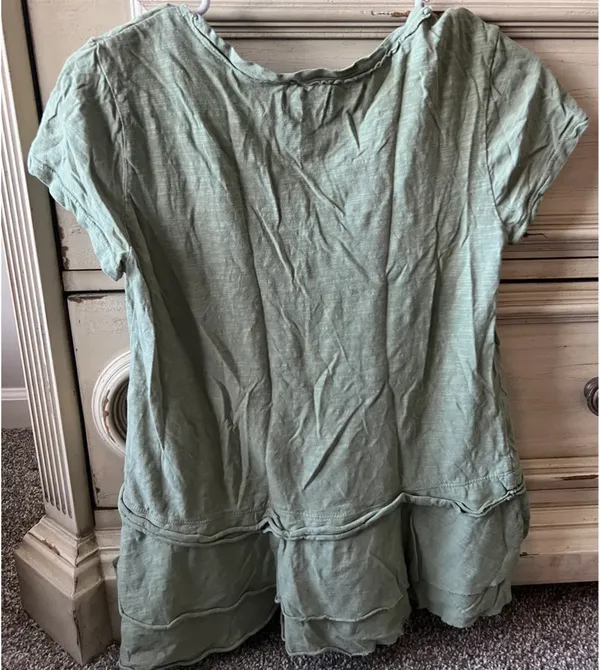Boutique Blouse Green Size M - Image 2