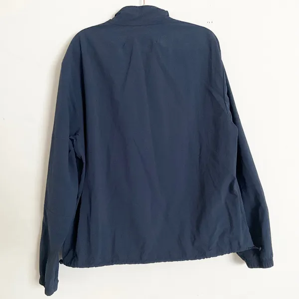 Alo Yoga Light Weight Takeaway Track Pullover Navy M - Image 7