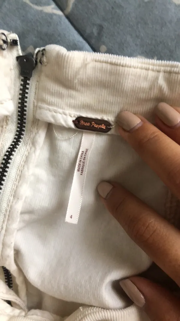 Free People Corduroy Mini Skirt - Image 3