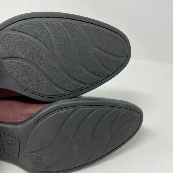 Born Wynd Short Ankle Leather Western Cowgirl Boots Booties Burgundy Women’s 8.5 - Image 10