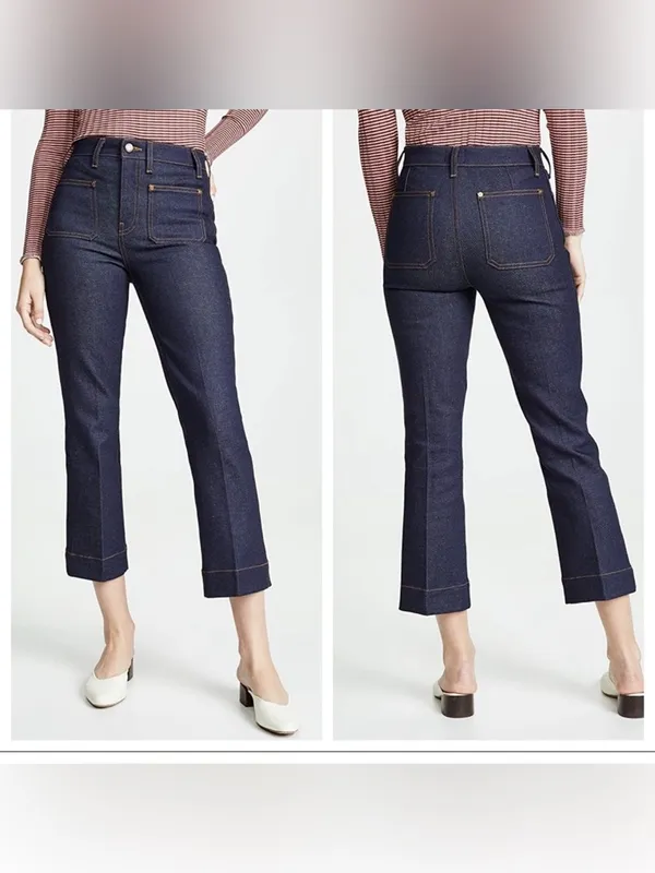Khaite NEW Raquel Jeans flare size 27 - Image 4
