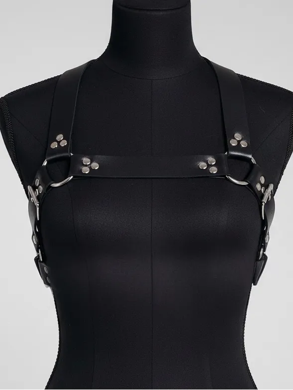 Thick Black Overbust Harness New - Image 5