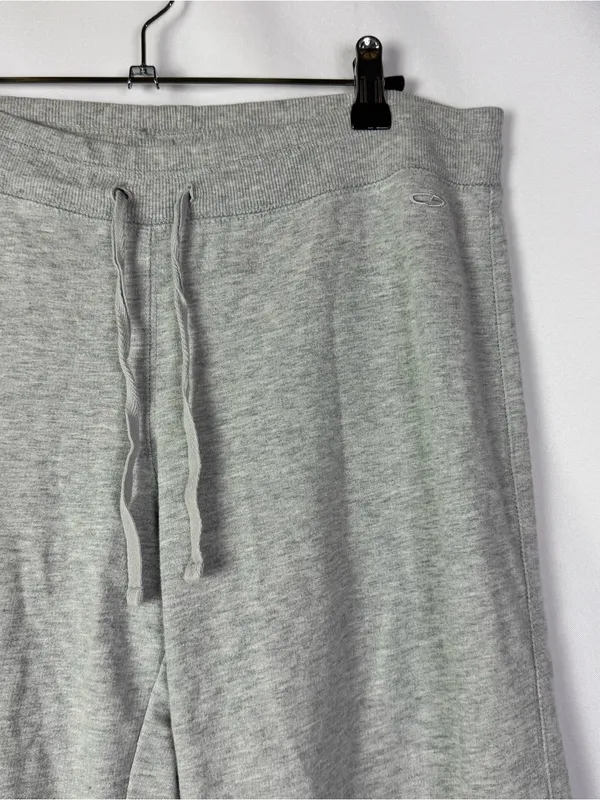 Champion Light Gray Y2K Bootcut Athletic Pants M - Image 3