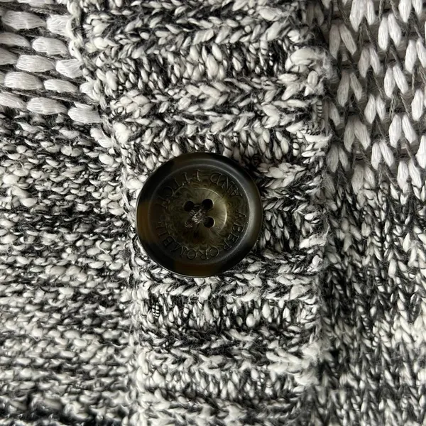 Abercrombie & Fitch Chunky Knit Cardigan Y2K Womens Medium M Sweater - Image 8