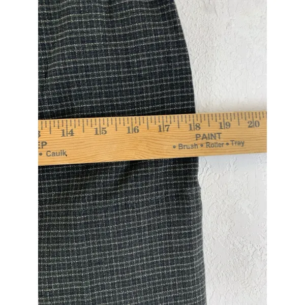 VTG Y2K Route 66 Women’s Mini Skirt Plaid Grunge Green Size 16 - Image 7
