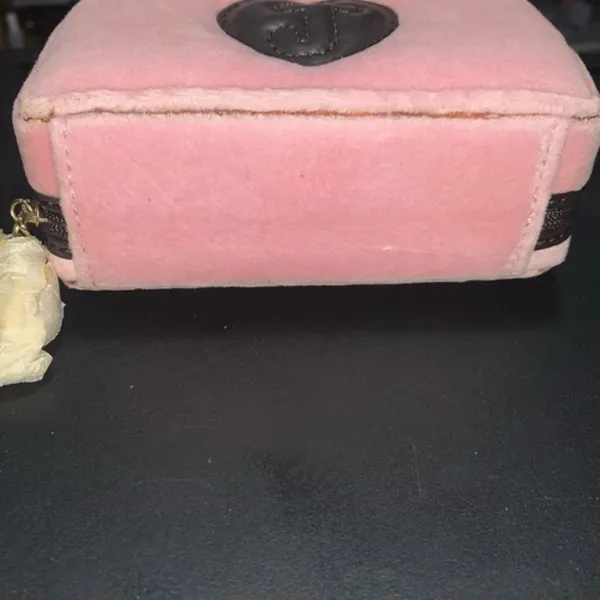 Juicy Couture Pam & Gela Pink Velour Travel Jewelry Case Bag New With Tags - Image 9