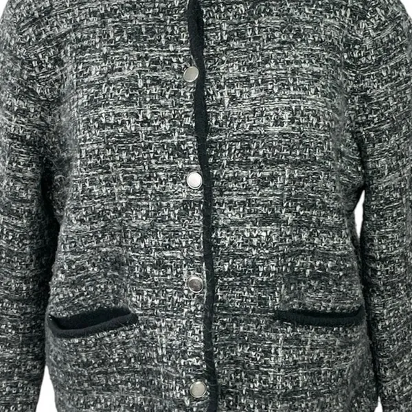 Abercrombie & Fitch Long Sleeve Button Down Cardigan Sweater Coat Jacket Top XL - Image 4